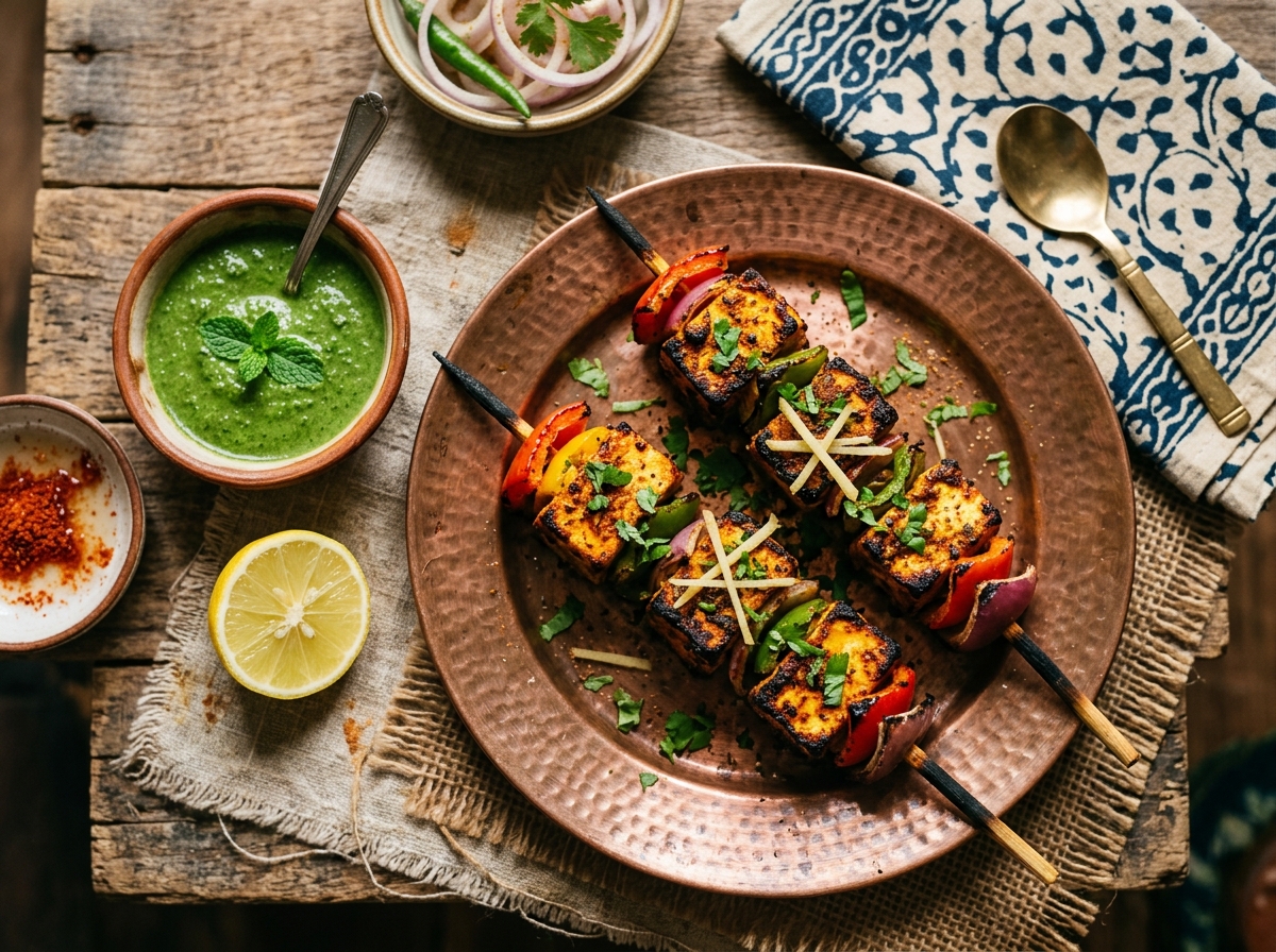 Authentic Paneer Tikka Feast